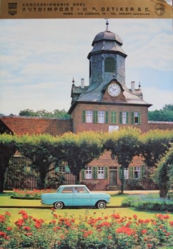 Opel Werbe-Jahreskalender 1963 (3825)